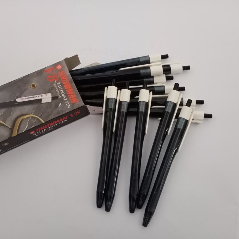 

Pulpen/Bolpen/Bolpoin/Ballpoint/Pen/Pena Snowman V-8