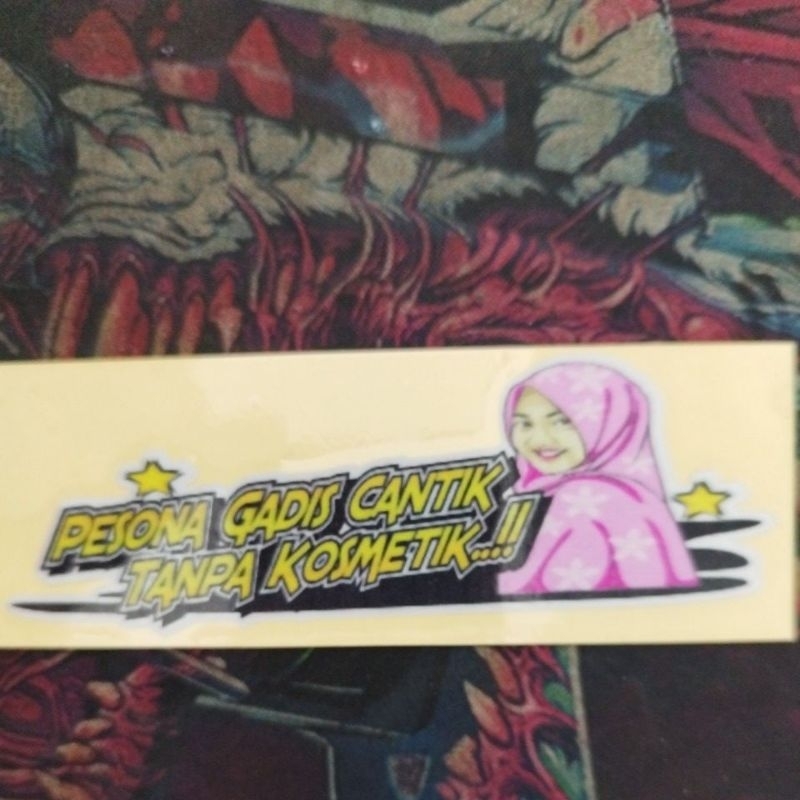 

Stiker Pesona Gadis Cantik Revlective
