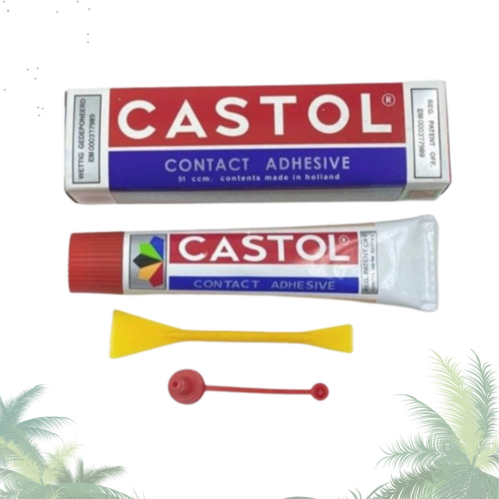 Lem Castol Asli Original Contact Adhesive / Lem Karet / Lem Sepatu Sandal