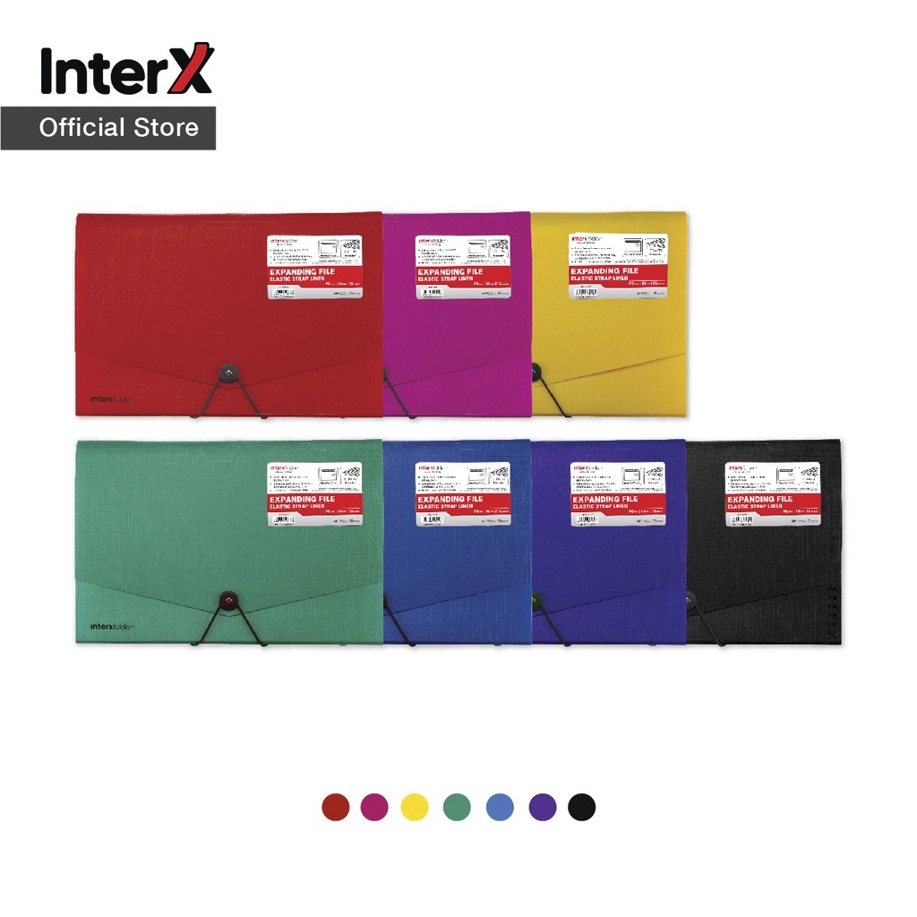 

MAP SEKAT / MAP HARMONIKA / EXPANDING FILE HANDLE / EXPANDING FILE FOLIO INTER-X EFX700F