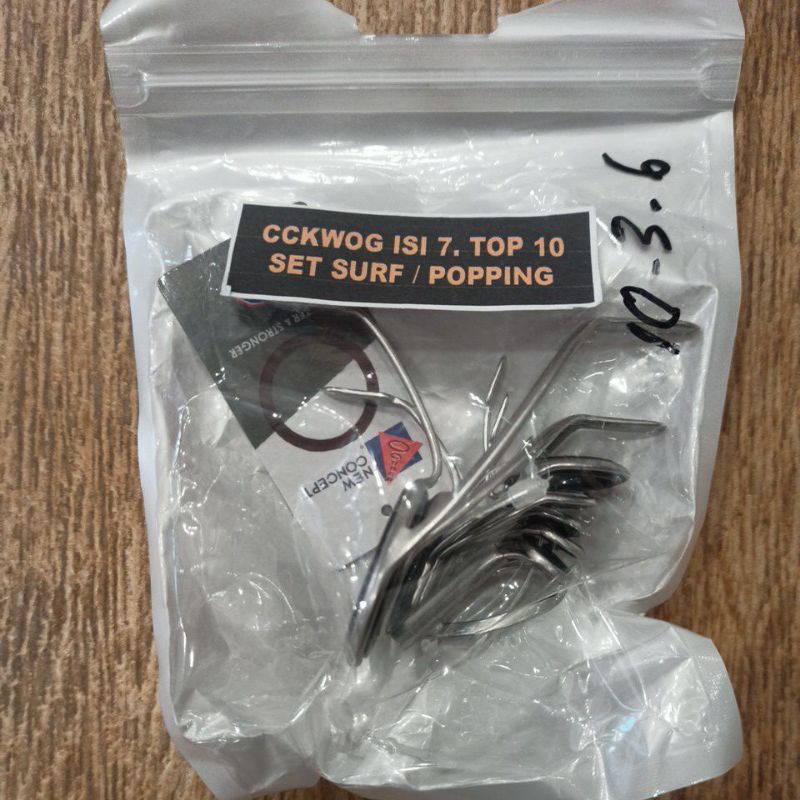 Ring Guide Fuji CCKWOG Set isi 7 Surf Popping