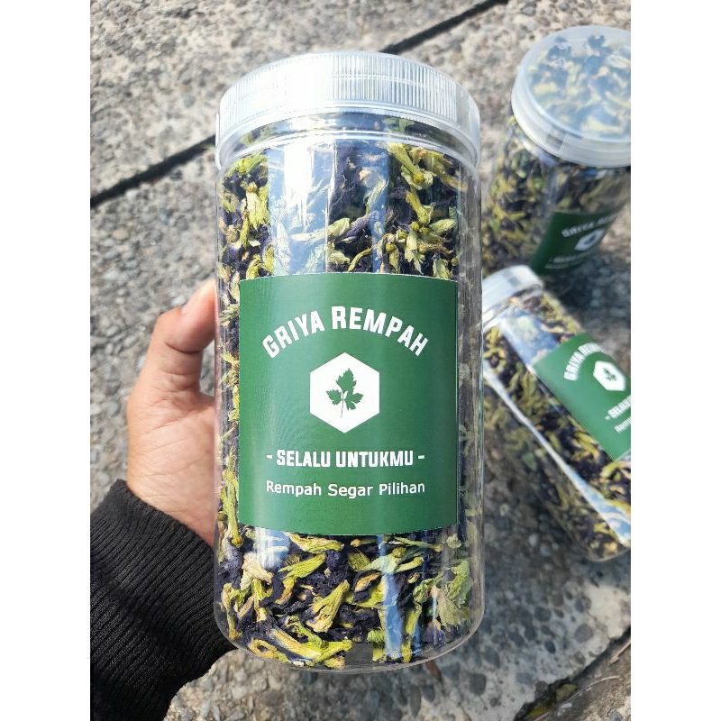 

Bunga telang 100 gram / Butterfly pea flower 100 gram