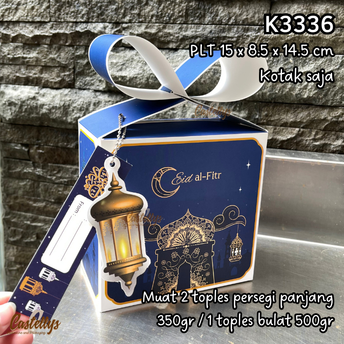 

Kotak Box Lebaran K3336 Hampers Idul Fitri Kue Nastar