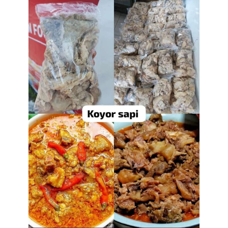 Koyor Sapi Lemak Sapi 1kg