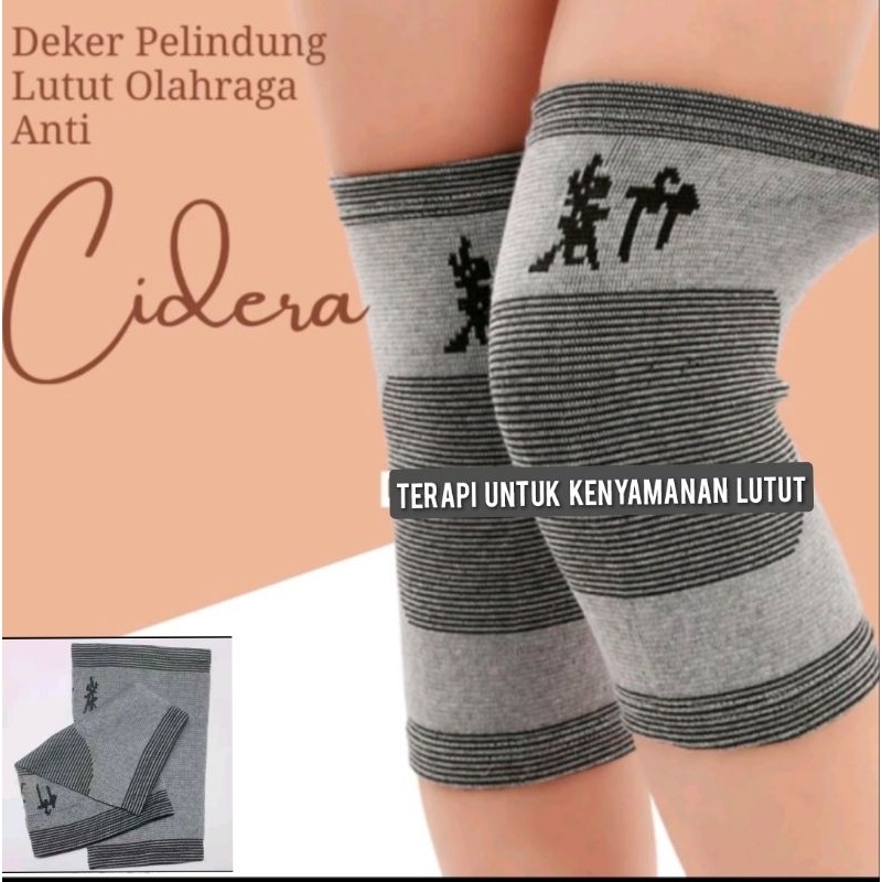 Deker Decker Rematik Knee Kneepad Pelindung Lutut AntiRematik  Olahraga FUTSAL SEPAK BOLA VOLLY Sepa