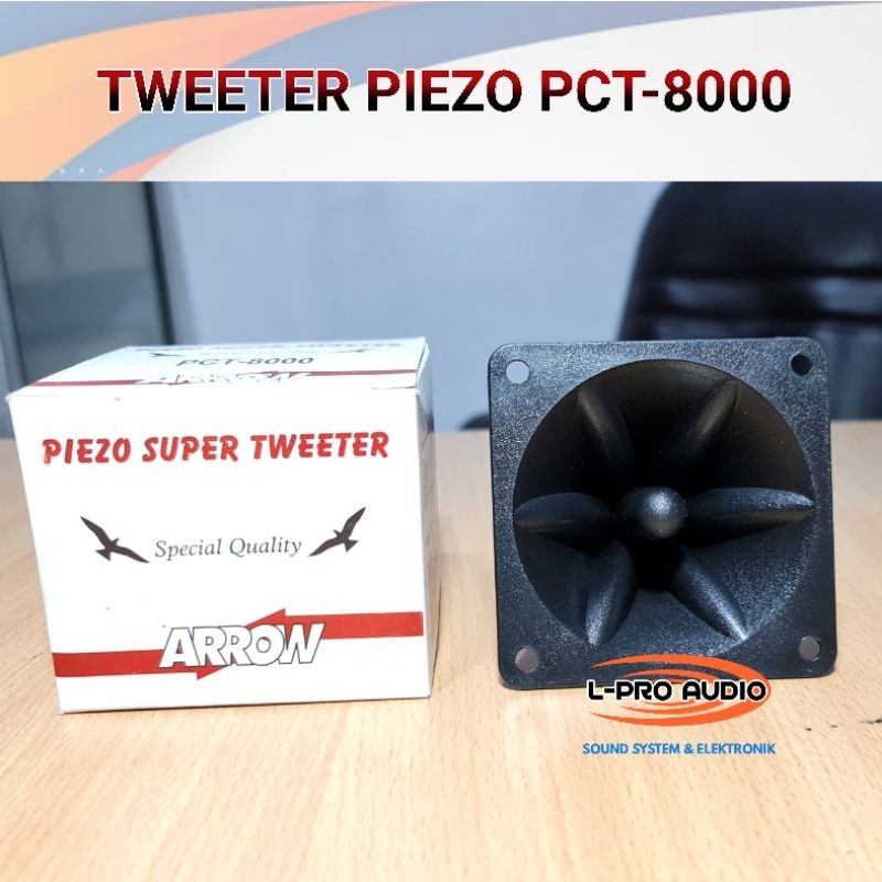 Tweeter Piezzo Arrow PCT8000 tweter walet twiter tanpa magnit