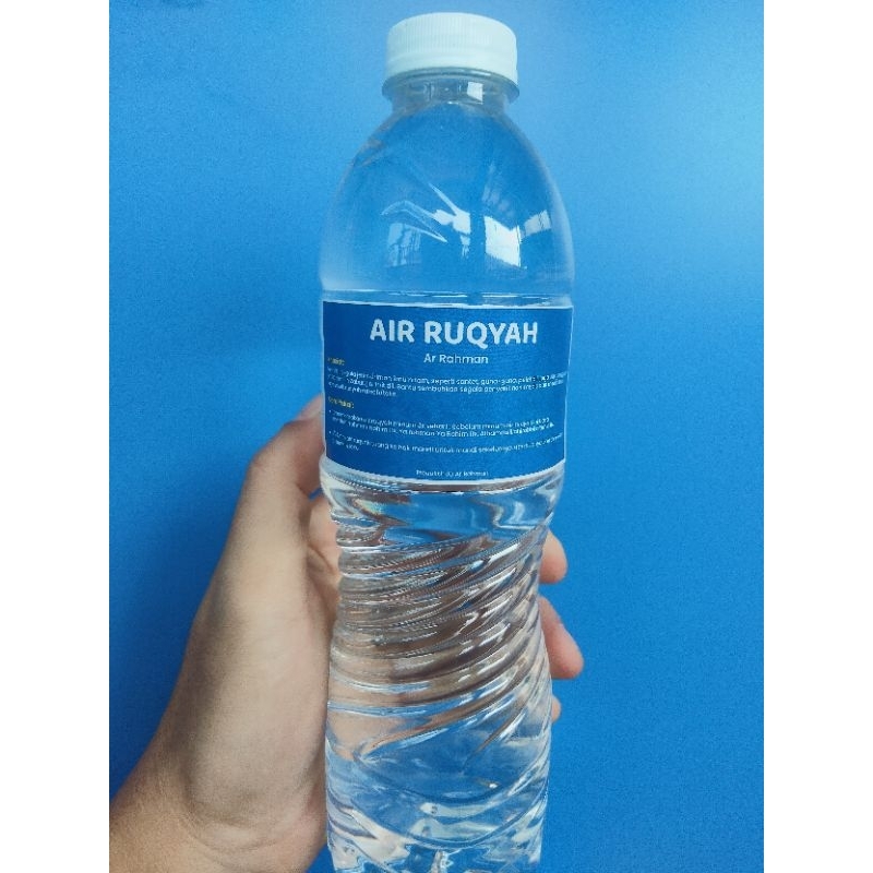 

Air Ruqyah Ar Rahman isi 600 ml (dibuat dari Air Alkali pH+8 & Air Zamzam)