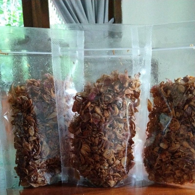 

Bawang merah goreng (renyah)