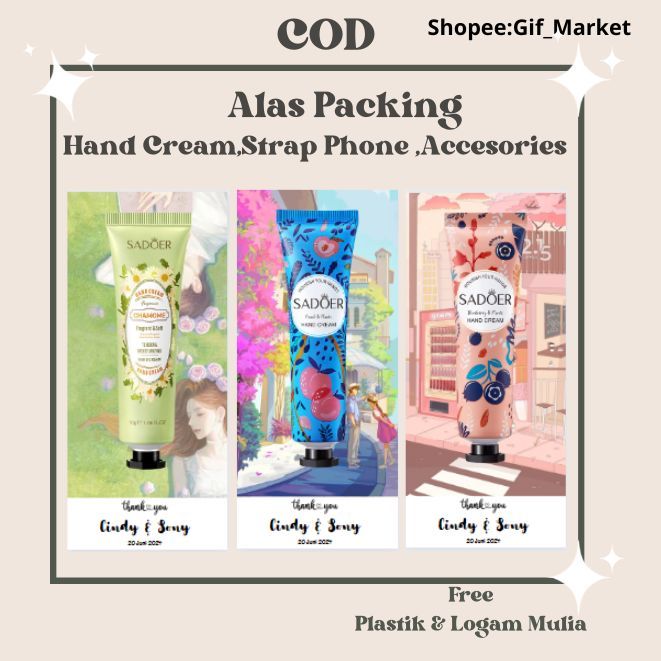 

Alas Packing | Cod | Free Ongkir | Hand cream | Souvenir | idul fitri | Paper Aksesoris | FREE PLASTIK | Souvenir | Kertas Dudukan | Cute Paper | Alas Packing