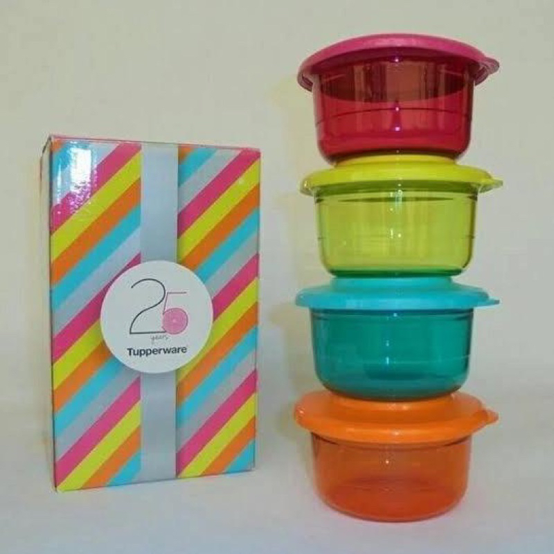 mangkok kecil tupperware 150ml (cristal candy)