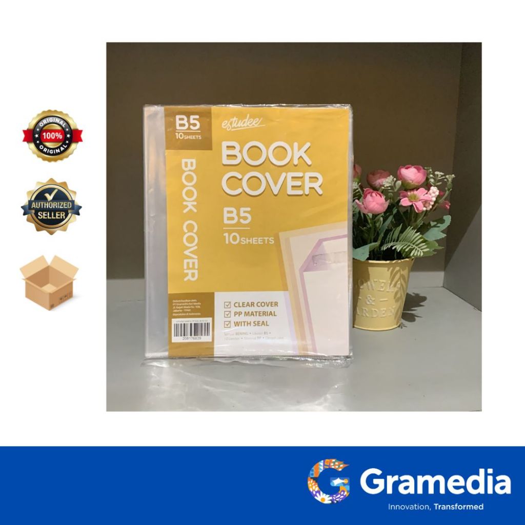 

Gramedia Surabaya- estudee sampul pp seal B5 isi 10