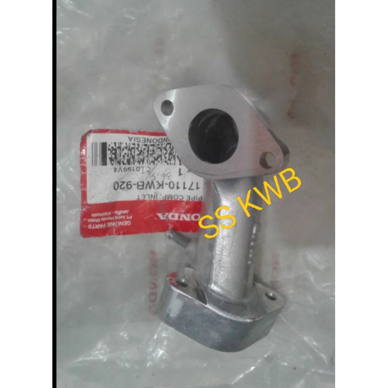 pipe inlet insulator manipol manifold leher angsa blade revo absolute revo fit carbu karbu ori 17110