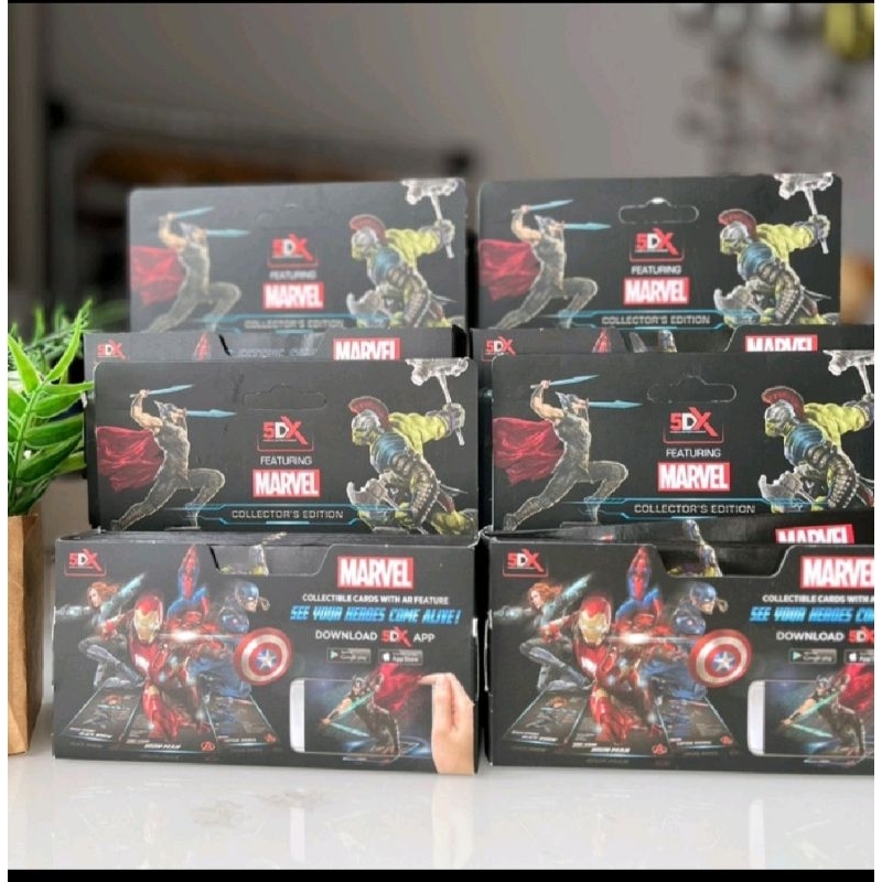 Kartu 5DX Figur Marvel Avenger ( Scan Kode Android)