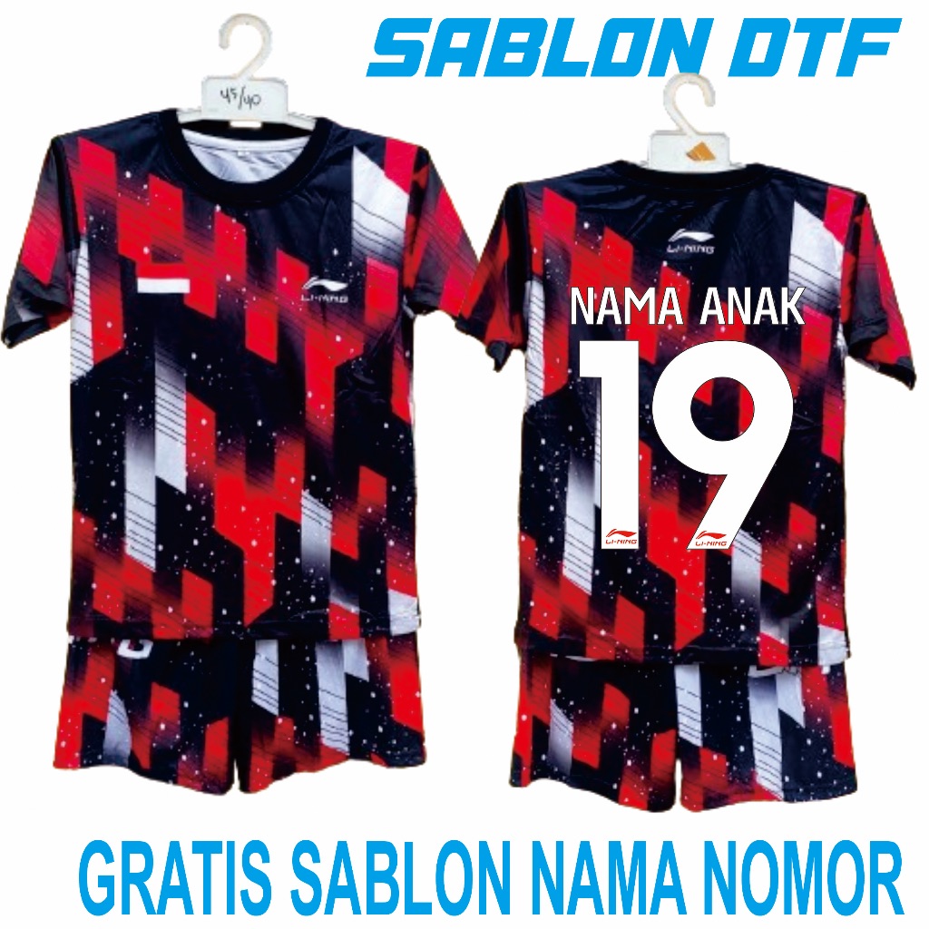 jersey volli anak/baju bola voli anak murah/baju futsal jersey anak umur 8-12thn