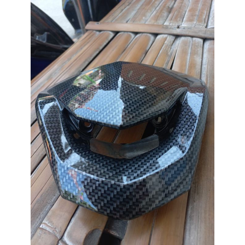 VISOR DEPAN XEON KARBU KARBON FORGET