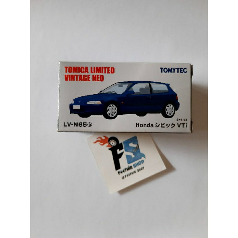 Tomica Limited Vintage Neo Honda Civic Estilo Blue