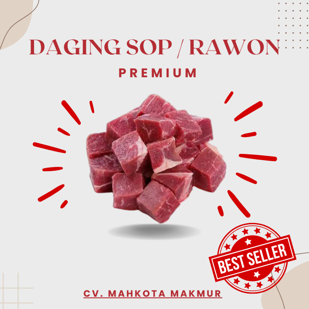 

PREMIUM DAGING SOP / RAWON IMPORT 500gram