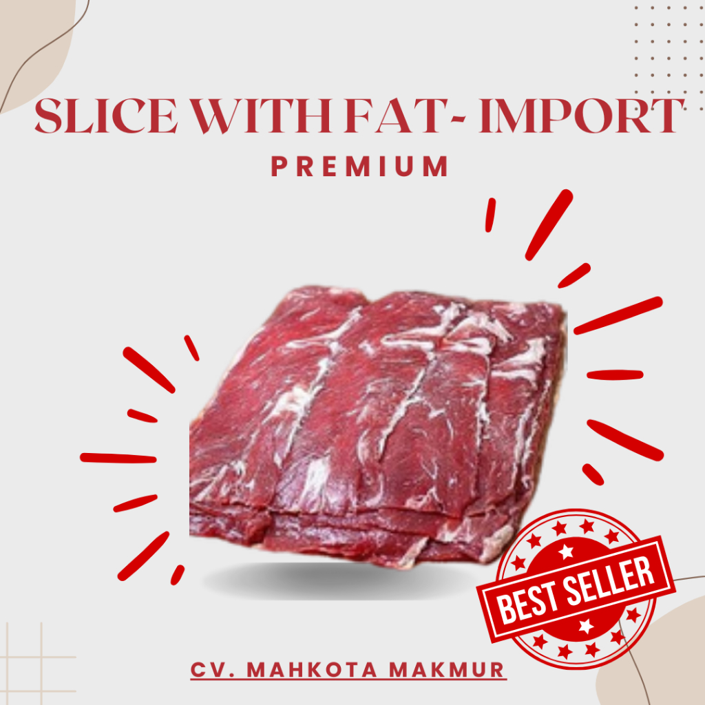 

DAGING PREMIUM SLICE YAKINIKU IMPORT 500gram (WITH FAT)