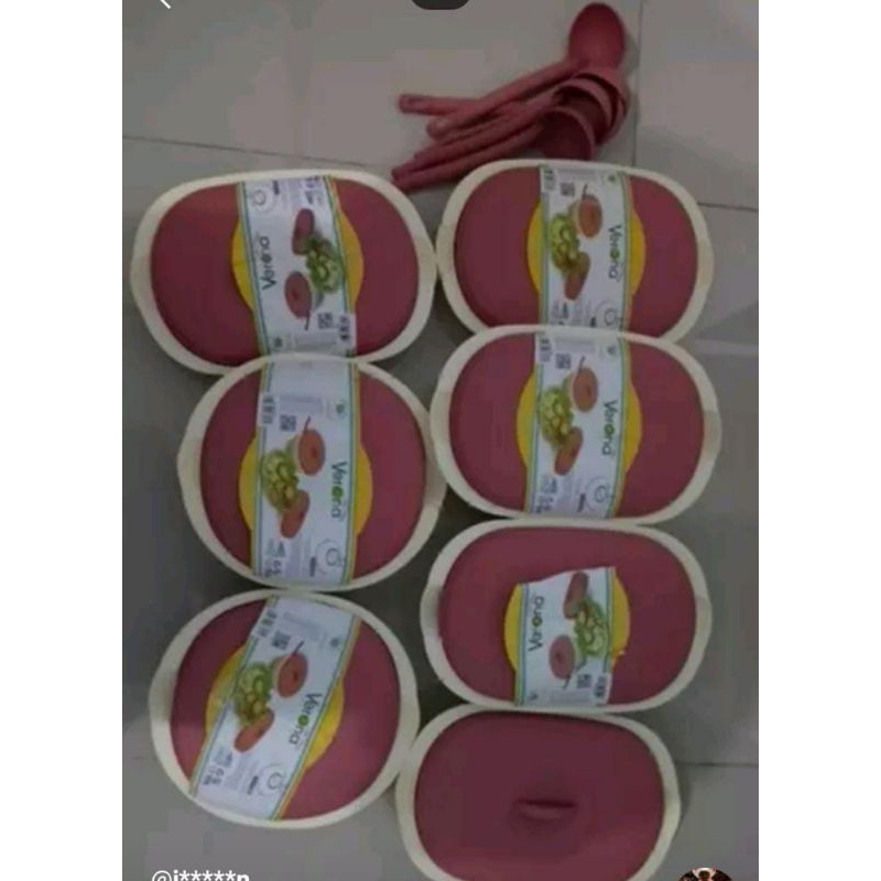 Wadah saji Verona gading Salem set 7pcs wadah saji/food storage
