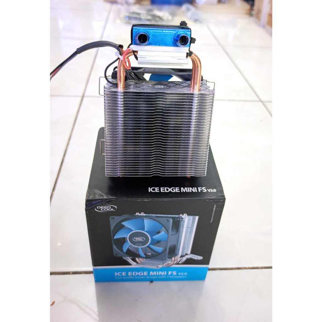 Peltier Radiator Water Cooling Chiller Pendingin Air Aquarium Aquascape