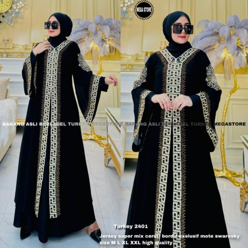 Abaya turkey 2401 mega store