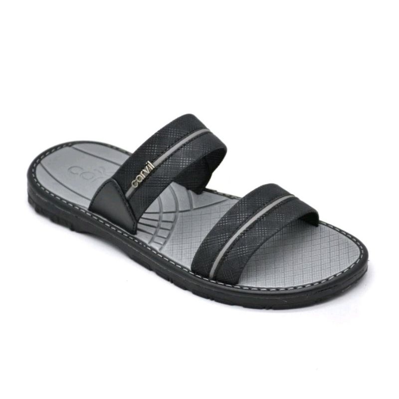 Carvil Sandal Pria Espresso-02 M Black Size 42