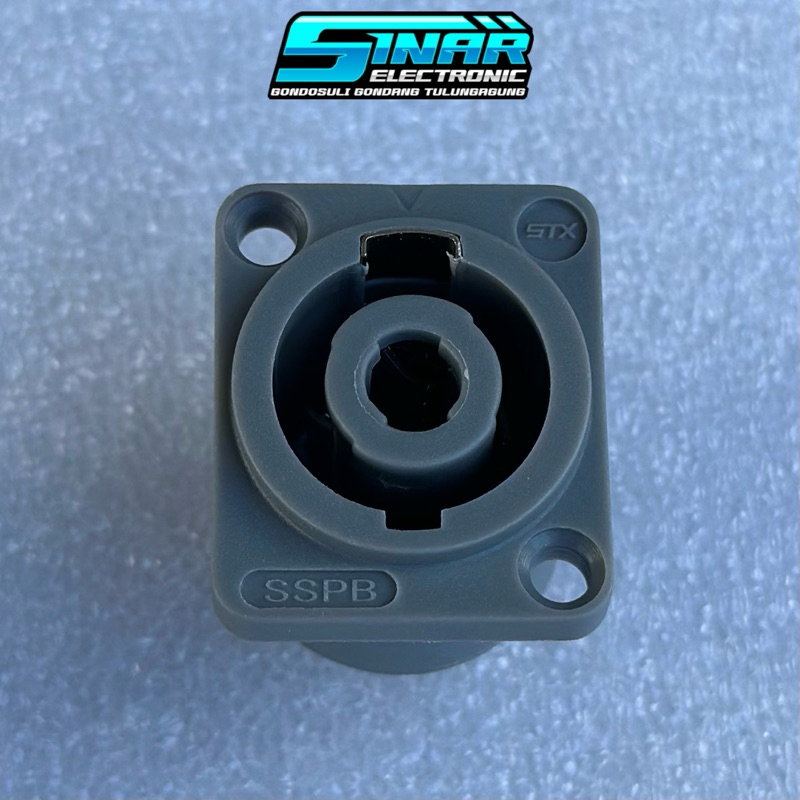 Soket Speakon STX Abu Spikon Original