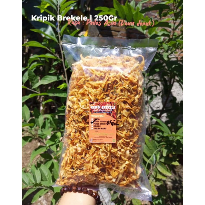

Keripik Brekele | Keripik Singkong | Kemasan 250 gr | Bisa Request Varian Rasa