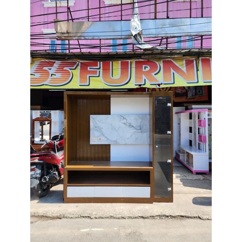 BUFET TV MINIMALIS/BUFET LED/BUFET TV MODERN/BUFET 60INCH