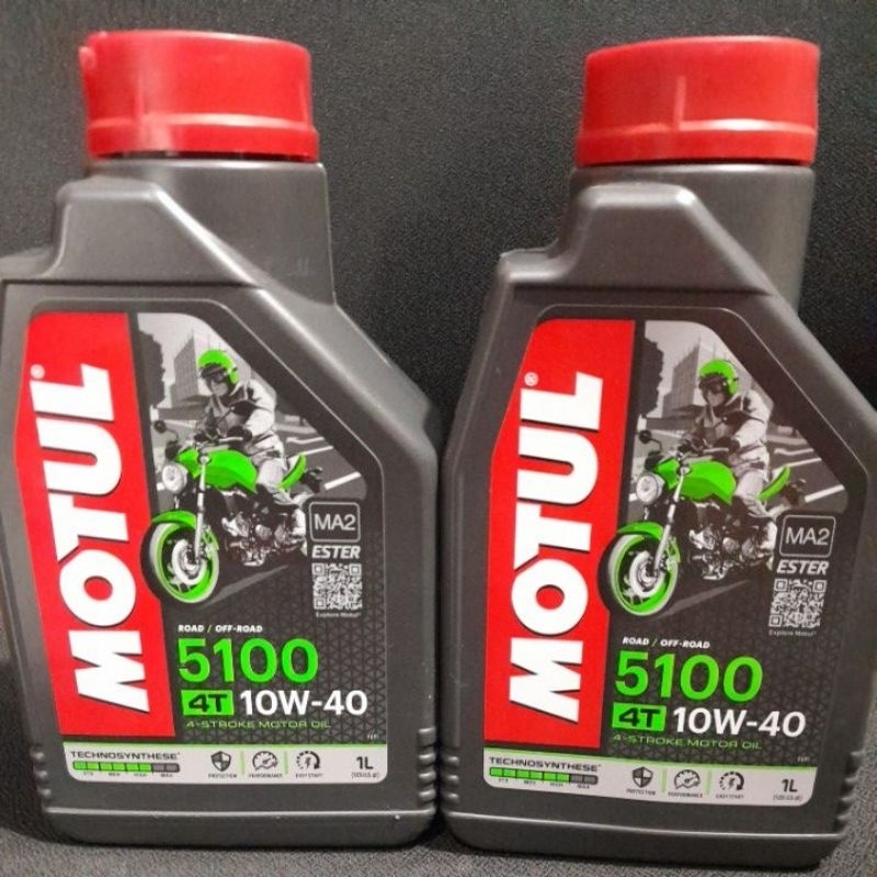 OLI MOTUL 4TAK ESTER 5100 10W40 4STORKE 1 liter