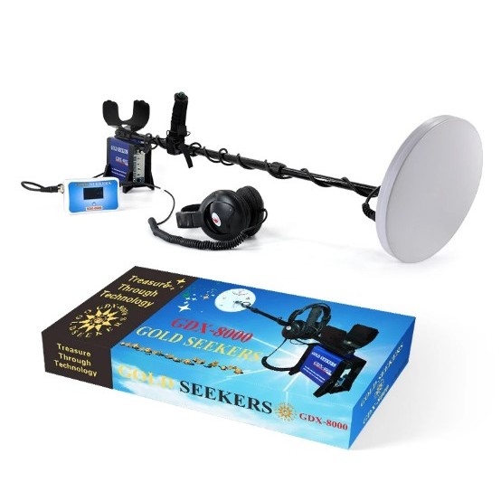 Metal Detector GDX8000 Detektor Emas GDX 8000 Pencari Harta GDX8000