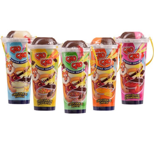 

cho cho wafer snack 35gr - cho cho wafer stick nyam nyam