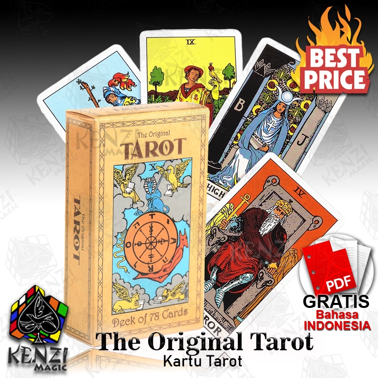 Kartu Tarot The Original Tarot Deck + pdf Indonesia