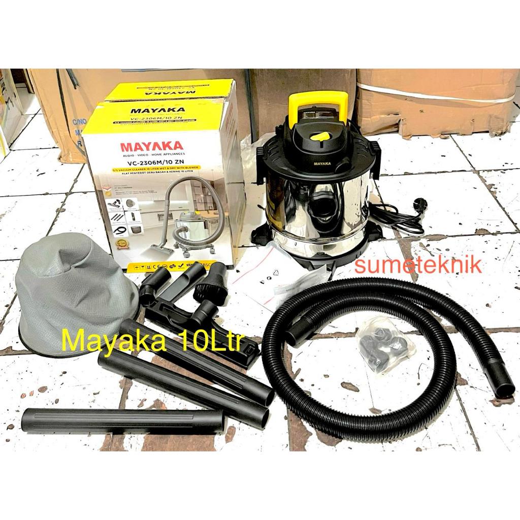 Vacum Cleaner Mayaka 10 Liter VC2306M/10 ZN Mesin Sedot Debu Mayaka VC2306M 10Liter x Vacuum Cleaner