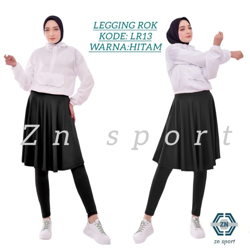 Zn Sport-stelan tunik baju olahraga wanita dewasa baju senam perempuan baju yoga celana rok dewasa