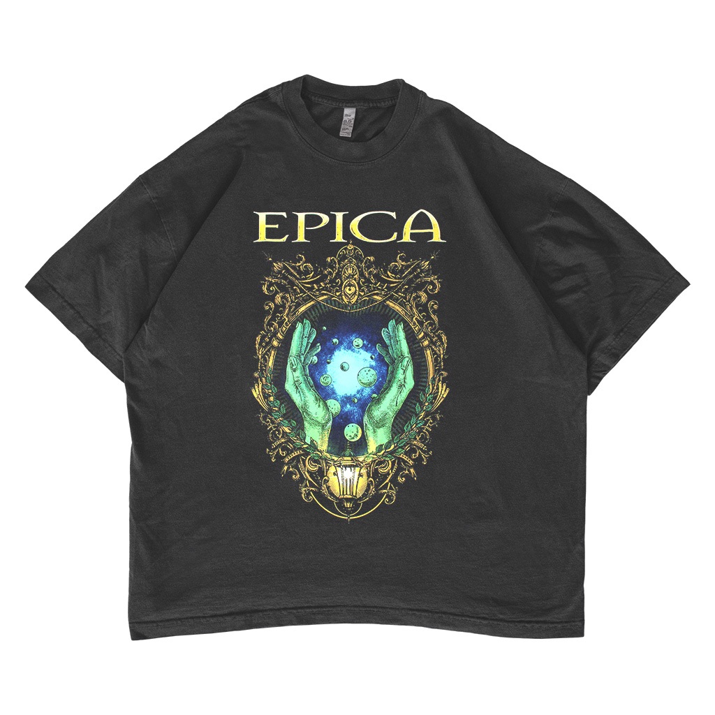 Kaos Band Epica Mirror Vintage T-shirt Oversize