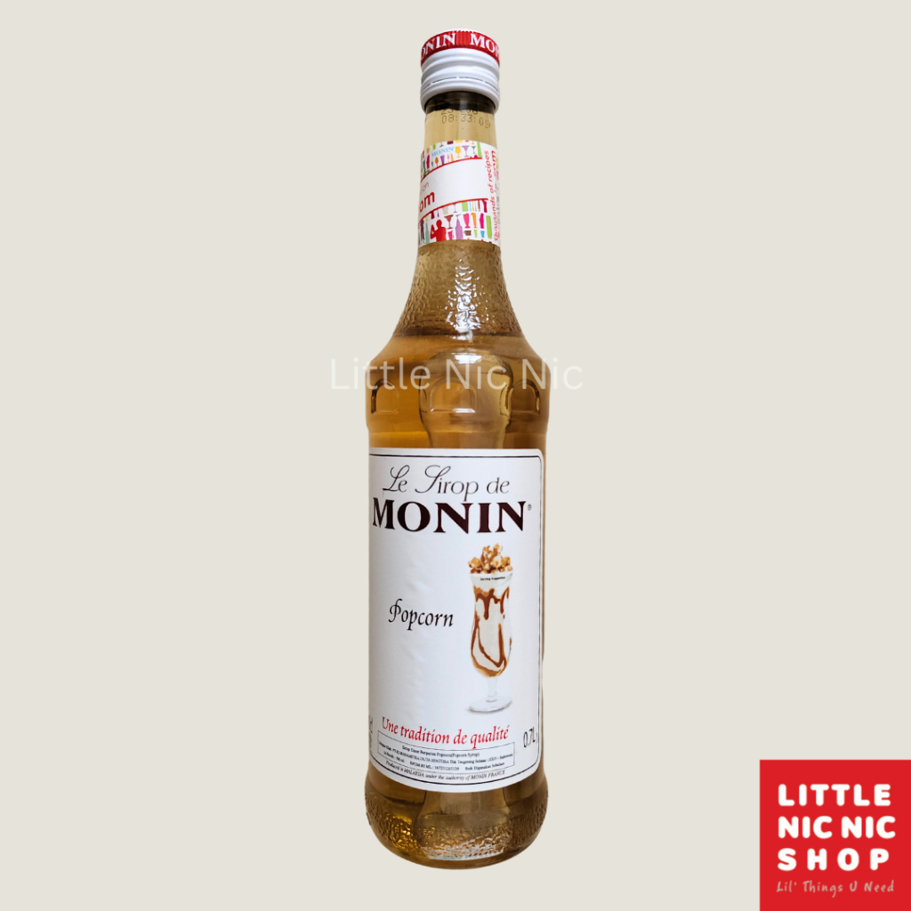 

Monin Pop Corn flavoured syrup 70 CL (700ml) sirup rasa minuman cafe