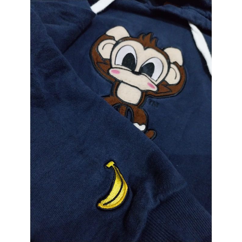 Hoodie Pancoat art monkey || Second Brand