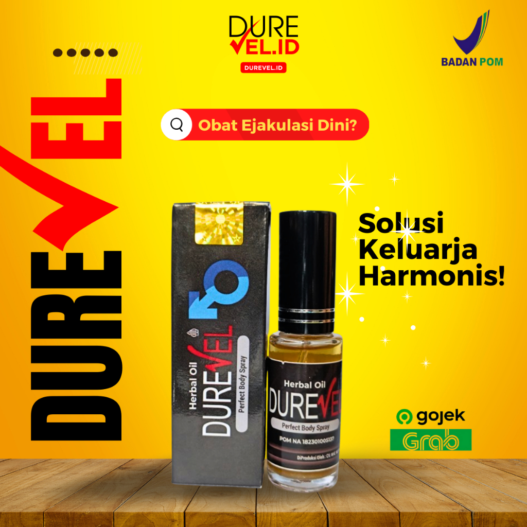 Dijamin - DUREVEL SPRAY ORIGINAL DUREVEL SPREI DUREVEL SPRAY ASLI ORIGINAL Obat Herbal Stamina Pria 