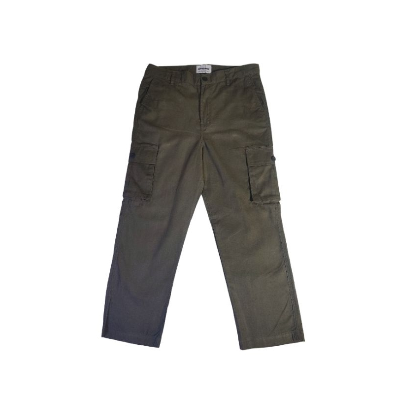 Continues | Cargo Pants Olive | Long Pants Cargo | Celana Panjang Cargo