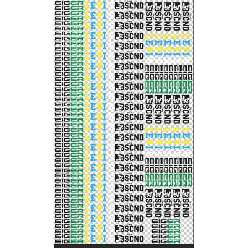 

SABLON STRIKA MERK / LABEL