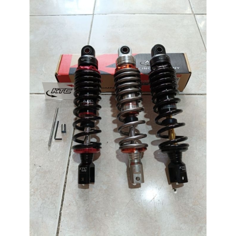 Shockbreaker shock belakang non tabung KTC Racing 325mm 300mm ORiGINAL Razor shock belakang vario 12
