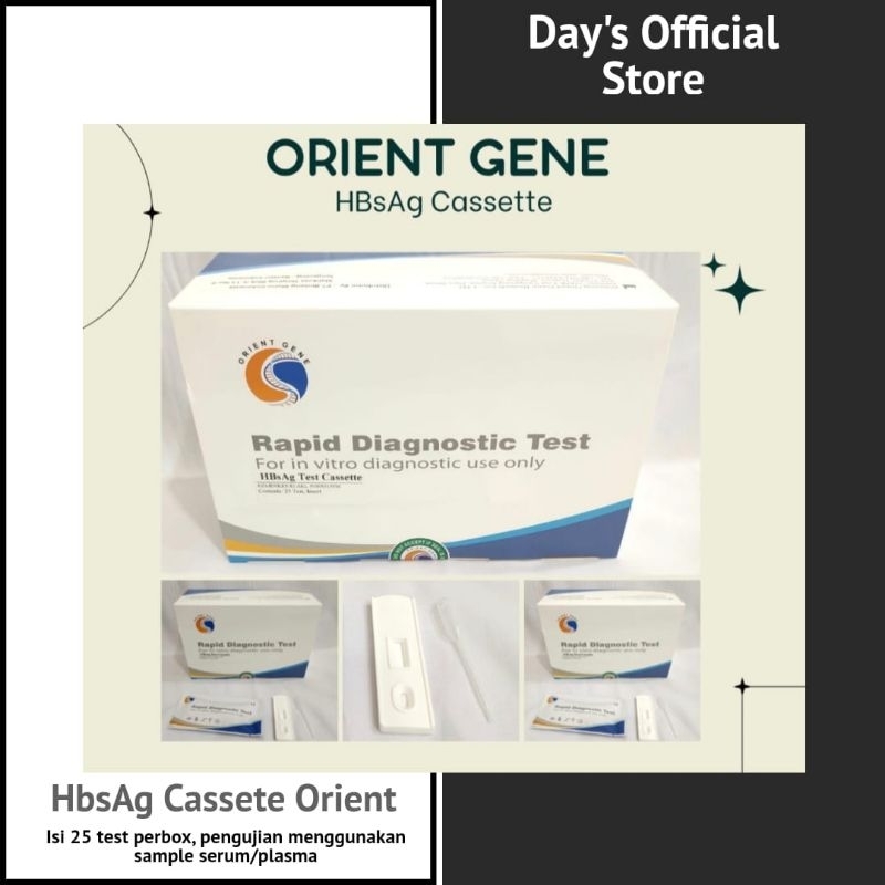 Hbsag Cassete Orient Gene