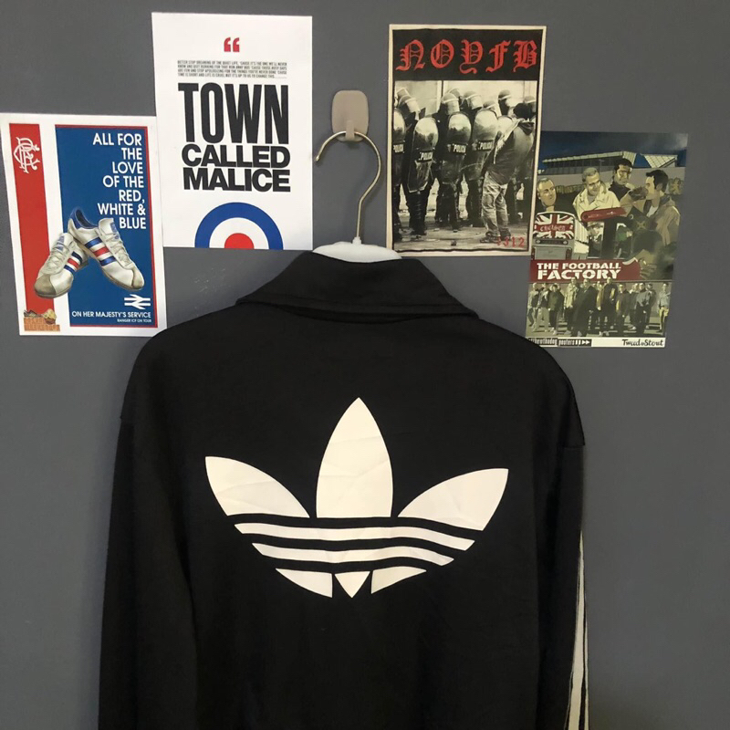 Adidas firebird big logo