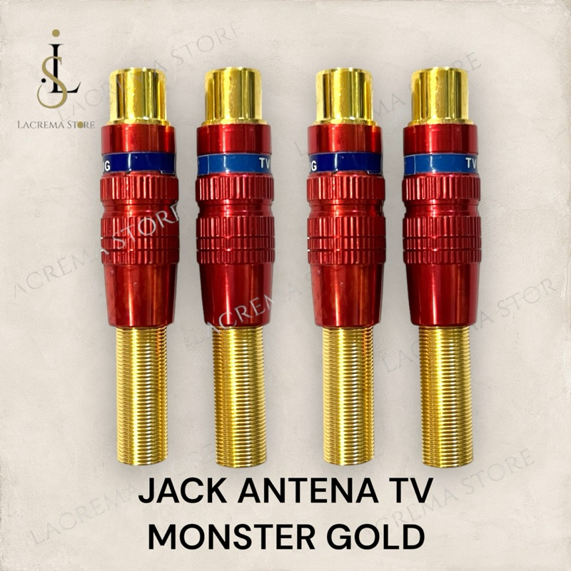 JACK JEK ANTENE TV 5C BUNTUT MONSTER GOLD TV