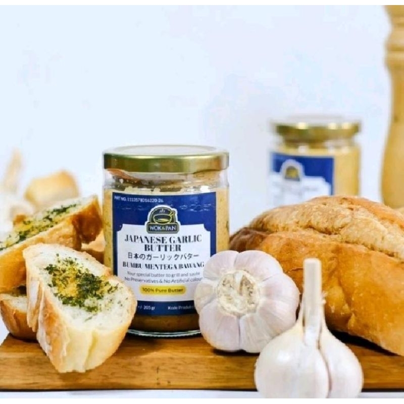 

WOK & PAN JAPANESE GARLIC BUTTER 205g