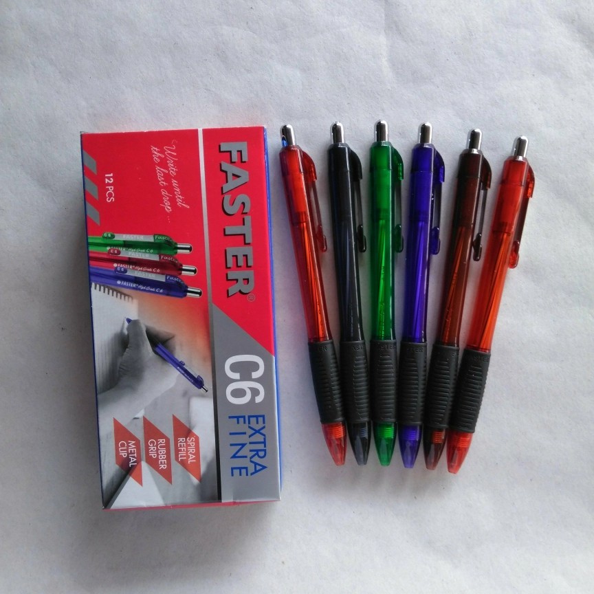 

Pulpen FASTER C-6 Cetek