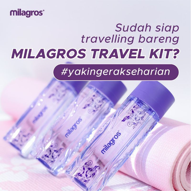 

MilaGro Original Air Mineral PH 9+ Multy Guna Travel Kit Kemasan 250ml