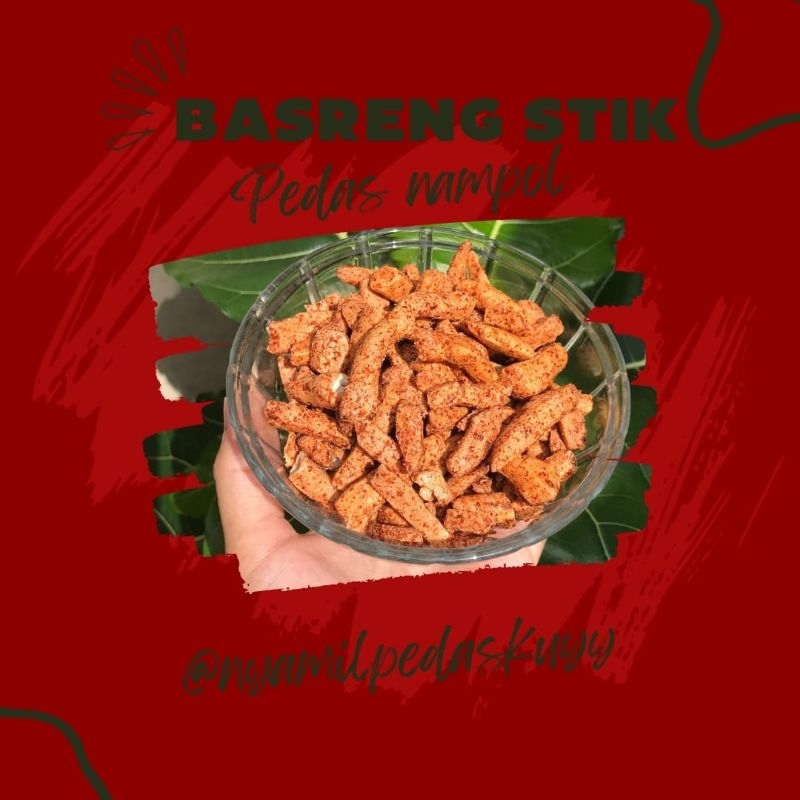 

BASRENG PEDAS DAUN JERUK 500gr | BASRENG EKSTRA PEDAS 500gr