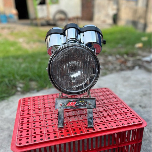 PAKET LAMPU DEPAN NINJA SS SET SPIDOMETER NINJA SS TRALIS PNP NINJA MP TIGER